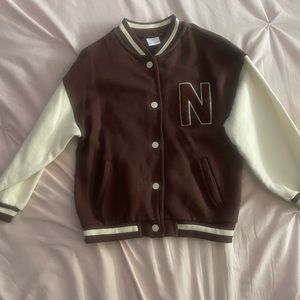 Zara Kids varsity style jacket